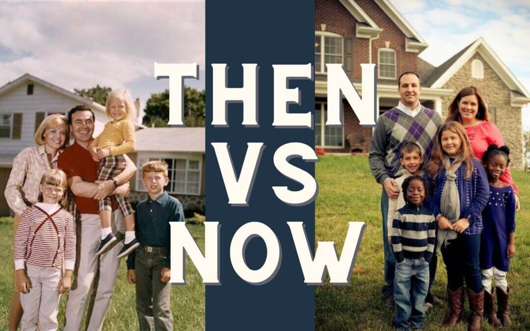 Then vs. Now: What a difference 40 years makes