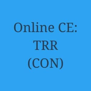 Online CE - TRR (CON)